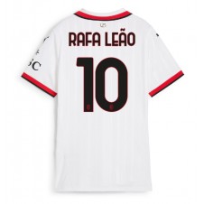 AC Milan Rafael Leao #10 Bortatröja Dam 2024-25 Korta ärmar